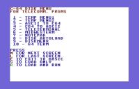 c64 disk menu